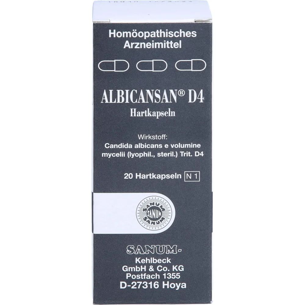 Albicansan D 4 Kapseln 20 St