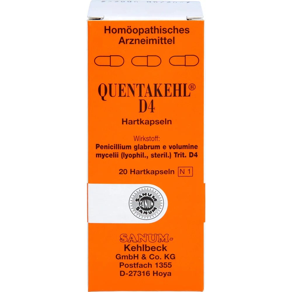 Quentakehl D 4 Kapseln 20 St