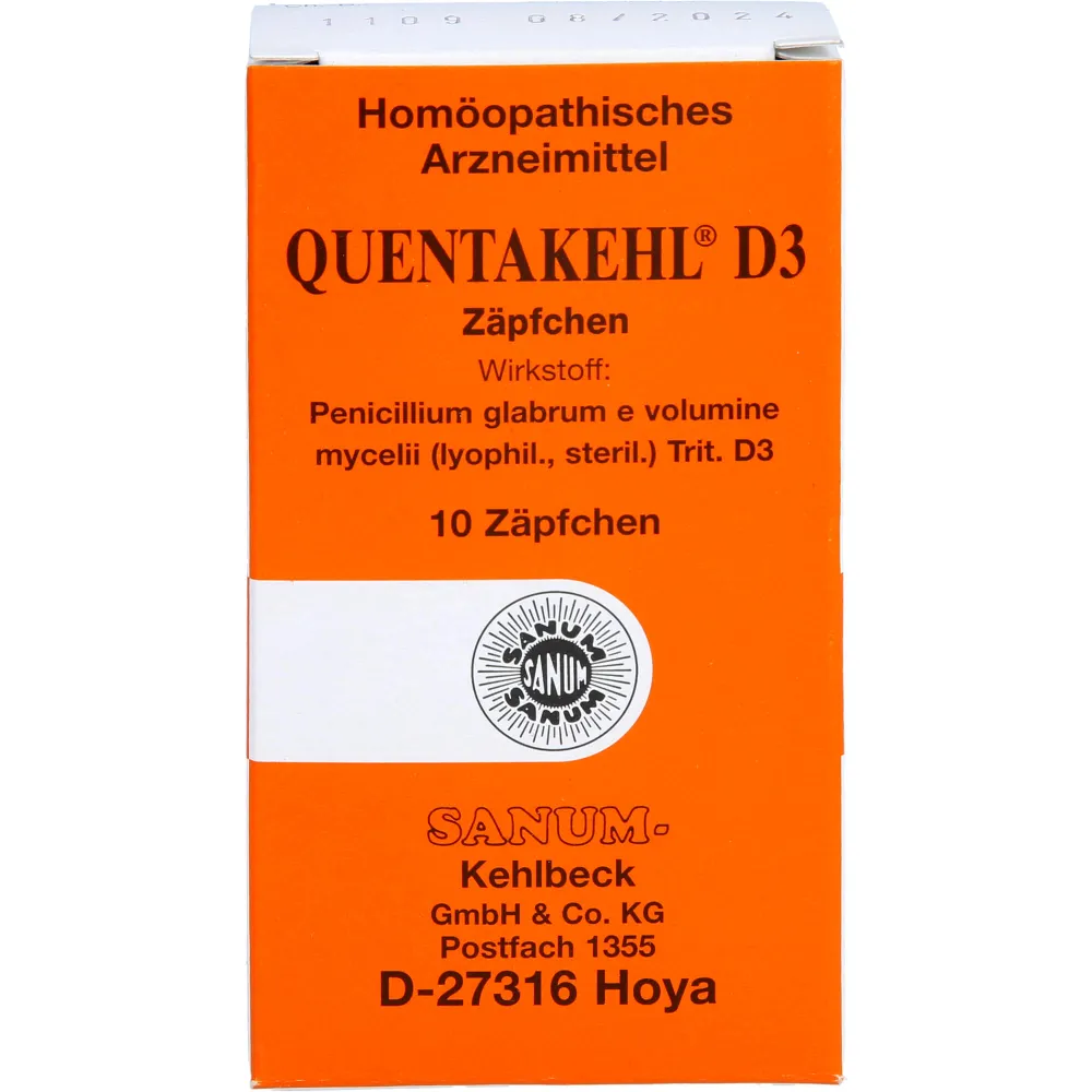 Quentakehl D 3 Zäpfchen 10 St