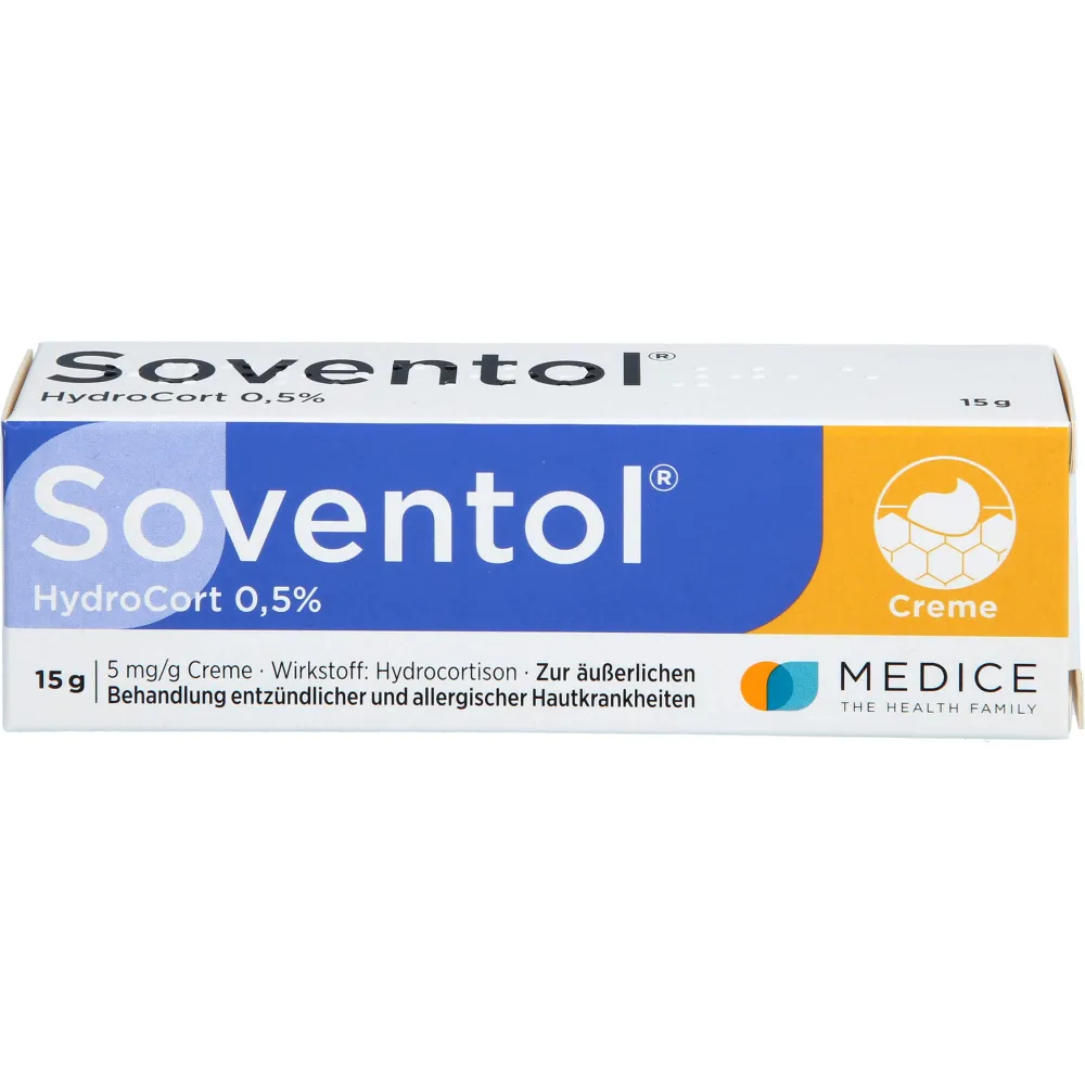 Soventol Hydrocort 0,5% Creme 15 g