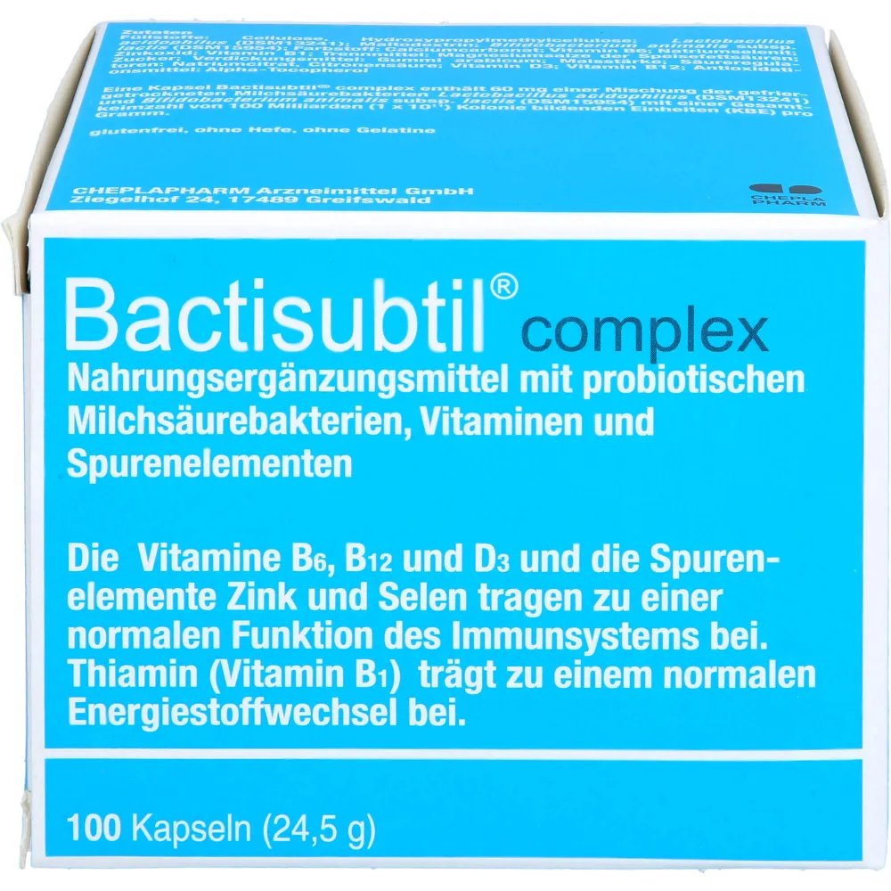 Bactisubtil Complex Kapseln 100 St