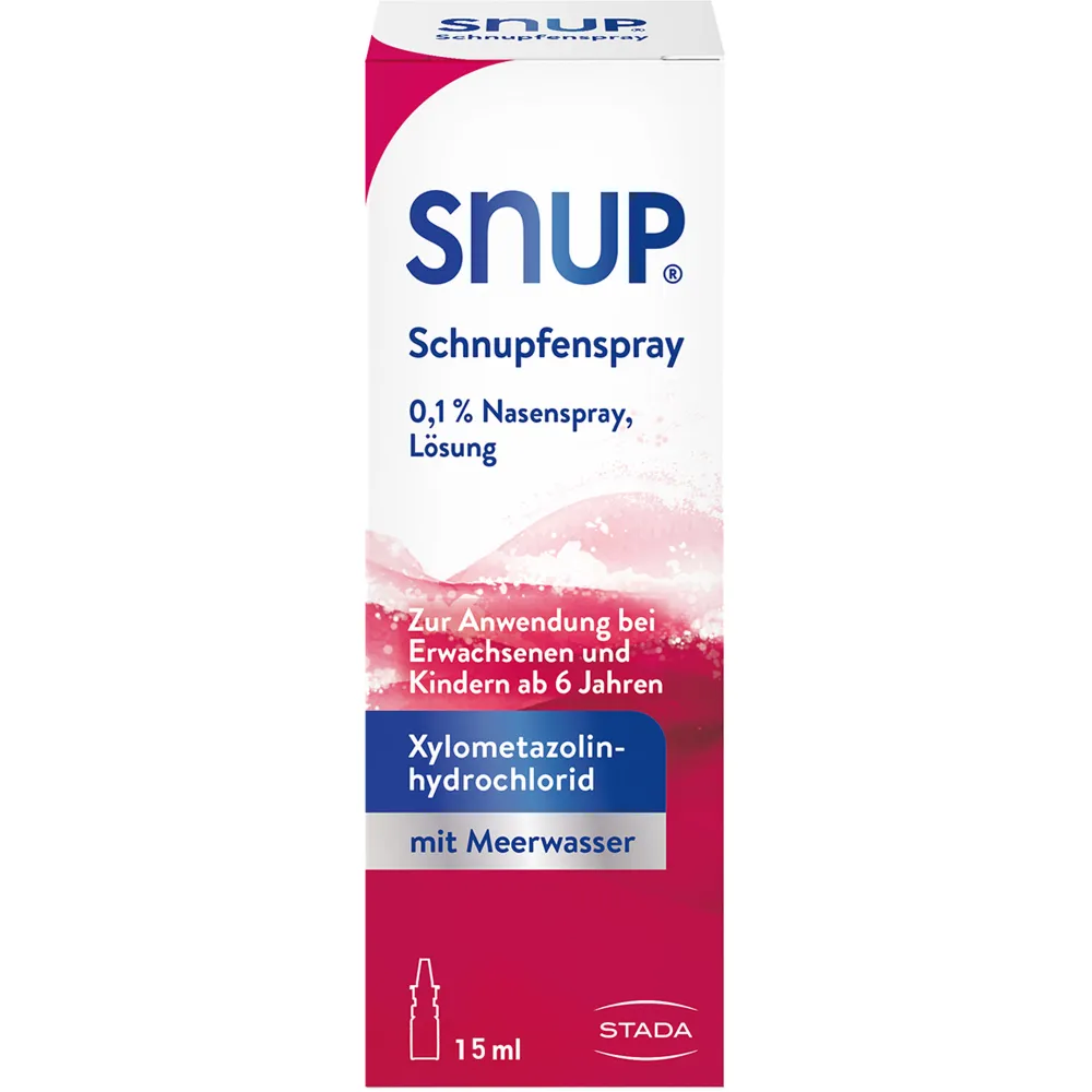 Snup Schnupfenspray 0,1% Nasenspray 15 ml