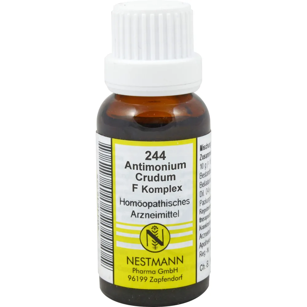 Antimonium Crudum F Komplex Nr.244 Dilution 20 ml