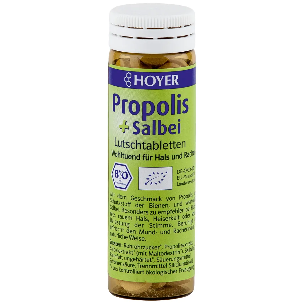 Hoyer Propolis & Salbei Lutschtabletten 60 St