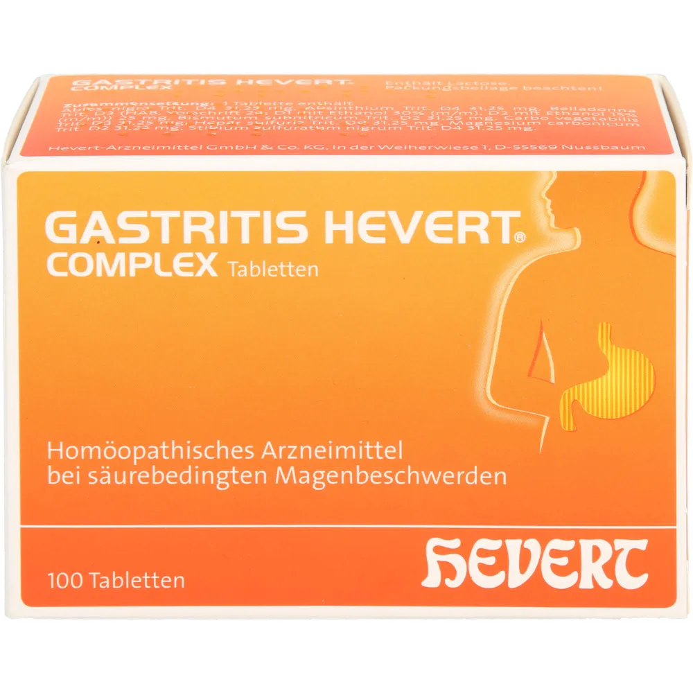 Gastritis Hevert Complex Tabletten 100 St
