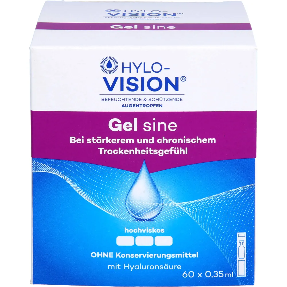Hylo-Vision Gel sine Einzeldosispipetten 21 ml