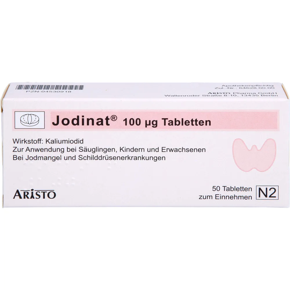 Jodinat 100 µg Tabletten 50 St