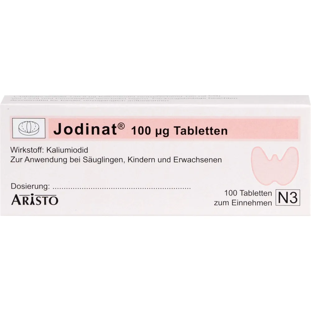 Jodinat 100 µg Tabletten 100 St
