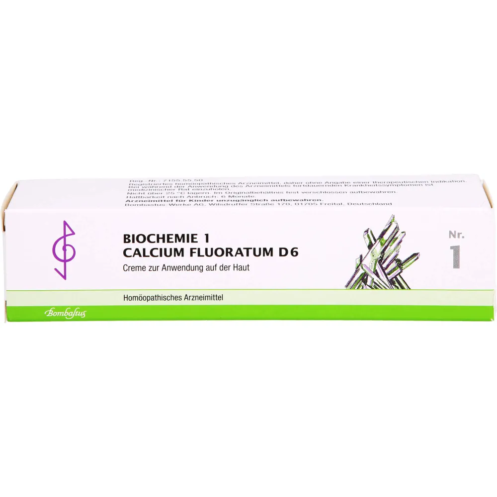 Biochemie 1 Calcium fluoratum D 6 Creme 100 ml