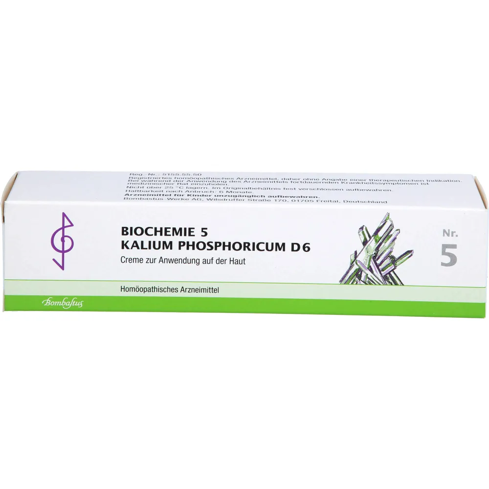 Biochemie 5 Kalium phosphoricum D 6 Creme 100 ml