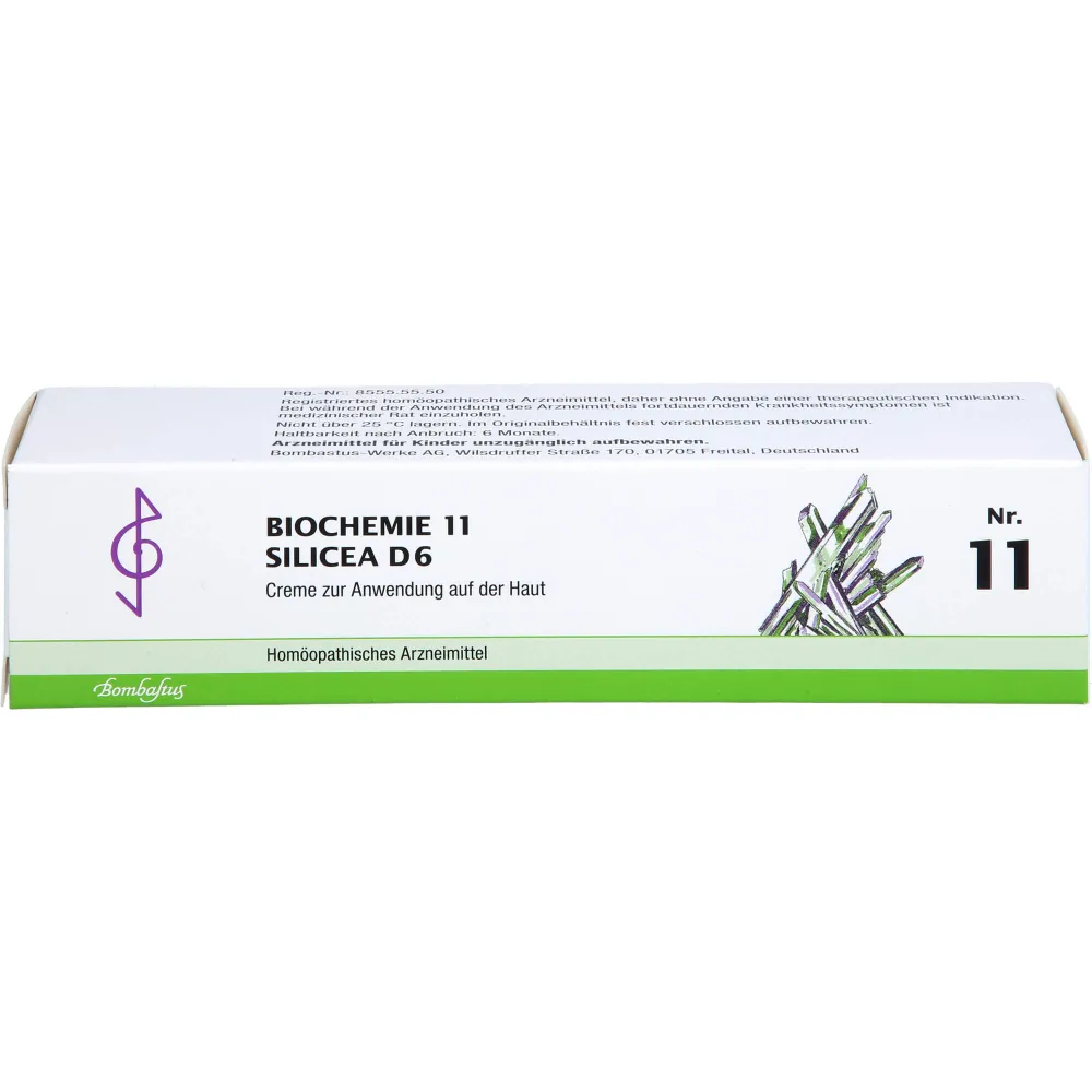 Biochemie 11 Silicea D 6 Creme 100 ml