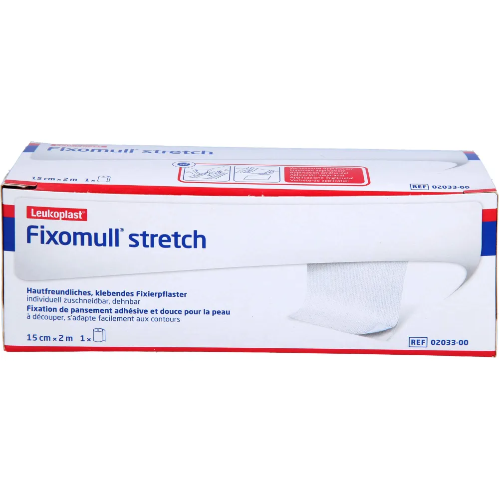 Fixomull stretch 15 cmx2 m 1 St