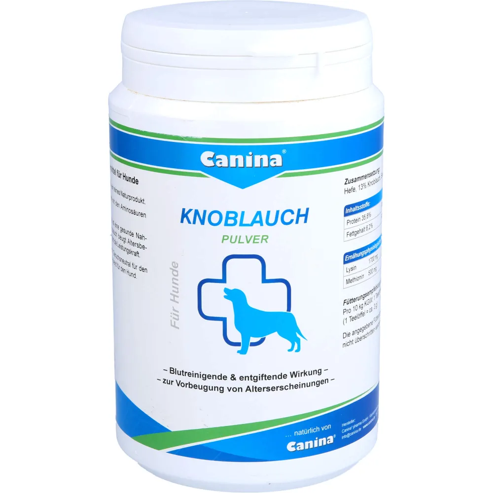 Canina Knoblauch Pulver f.Hunde 700 g