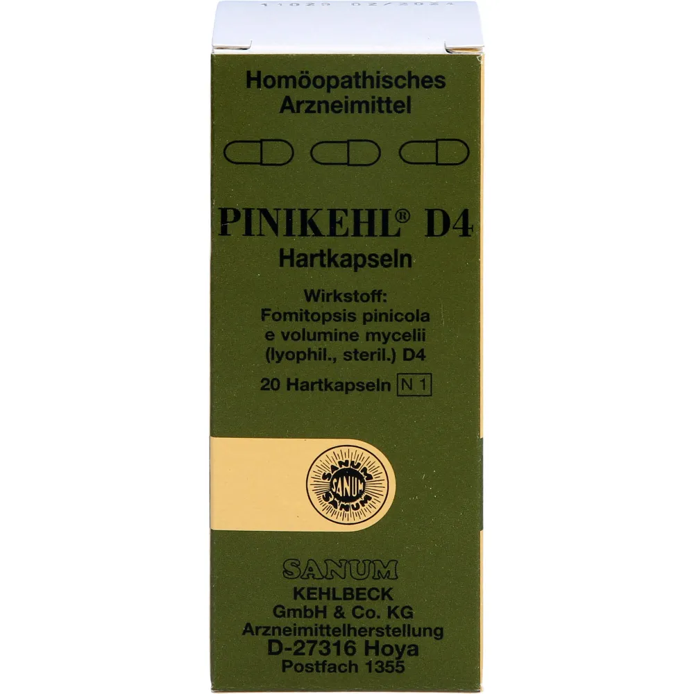 Pinikehl D 4 Kapseln 20 St