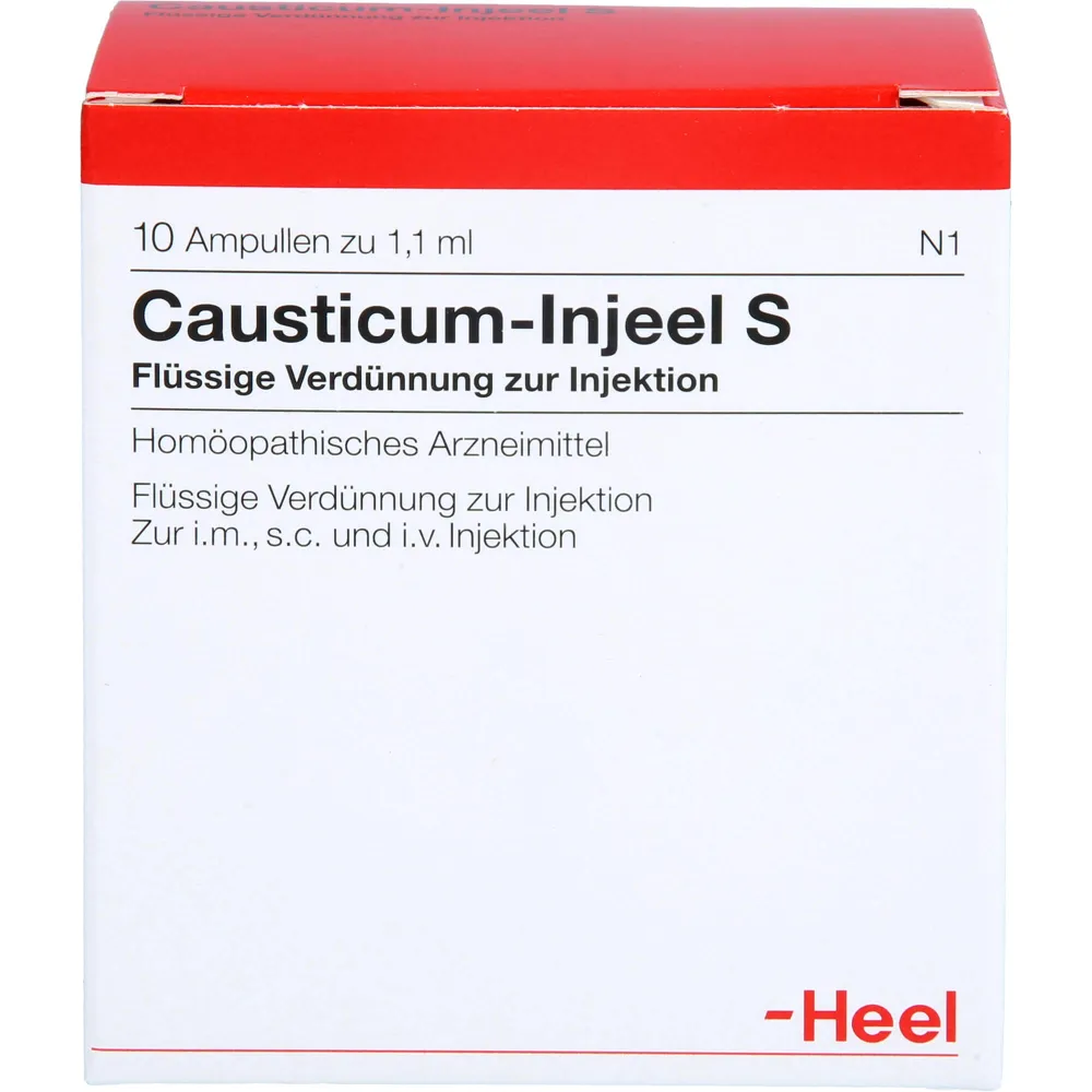 Causticum Injeel S Ampullen 10 St
