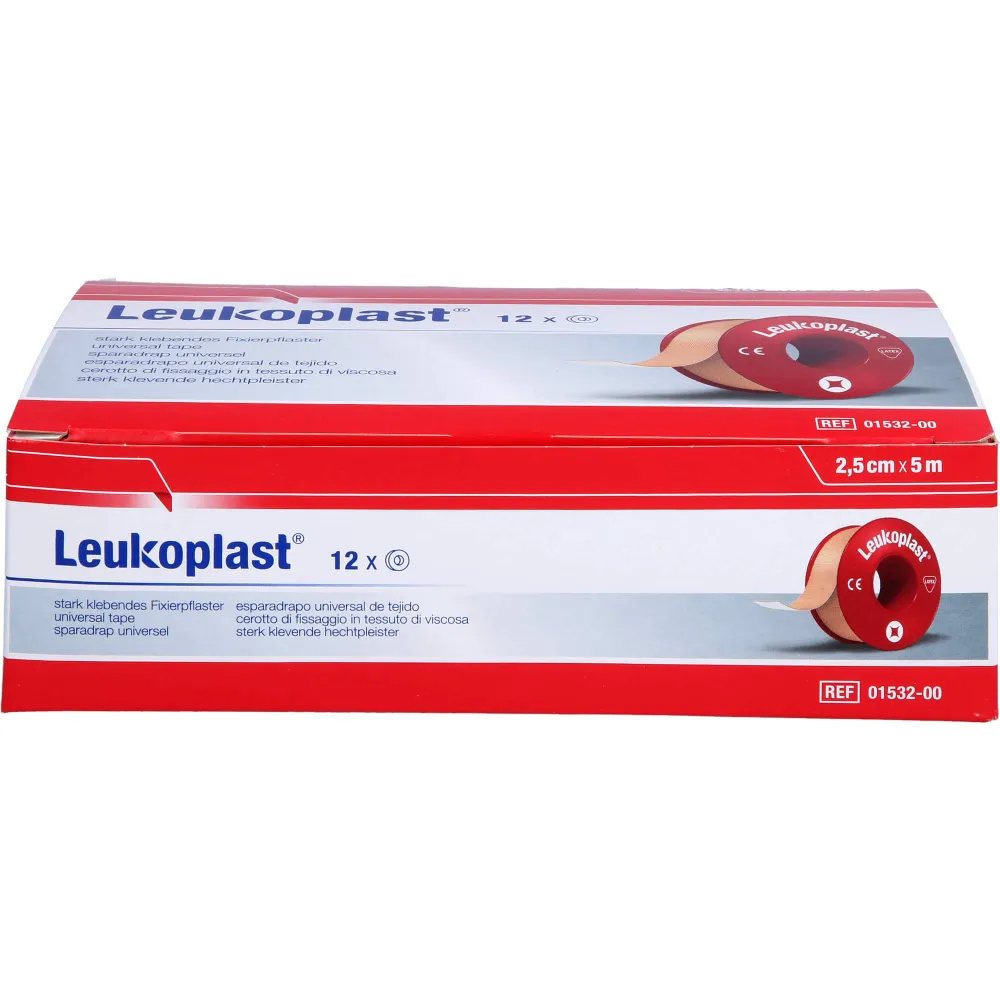 Leukoplast 2,5 cmx5 m 12 St