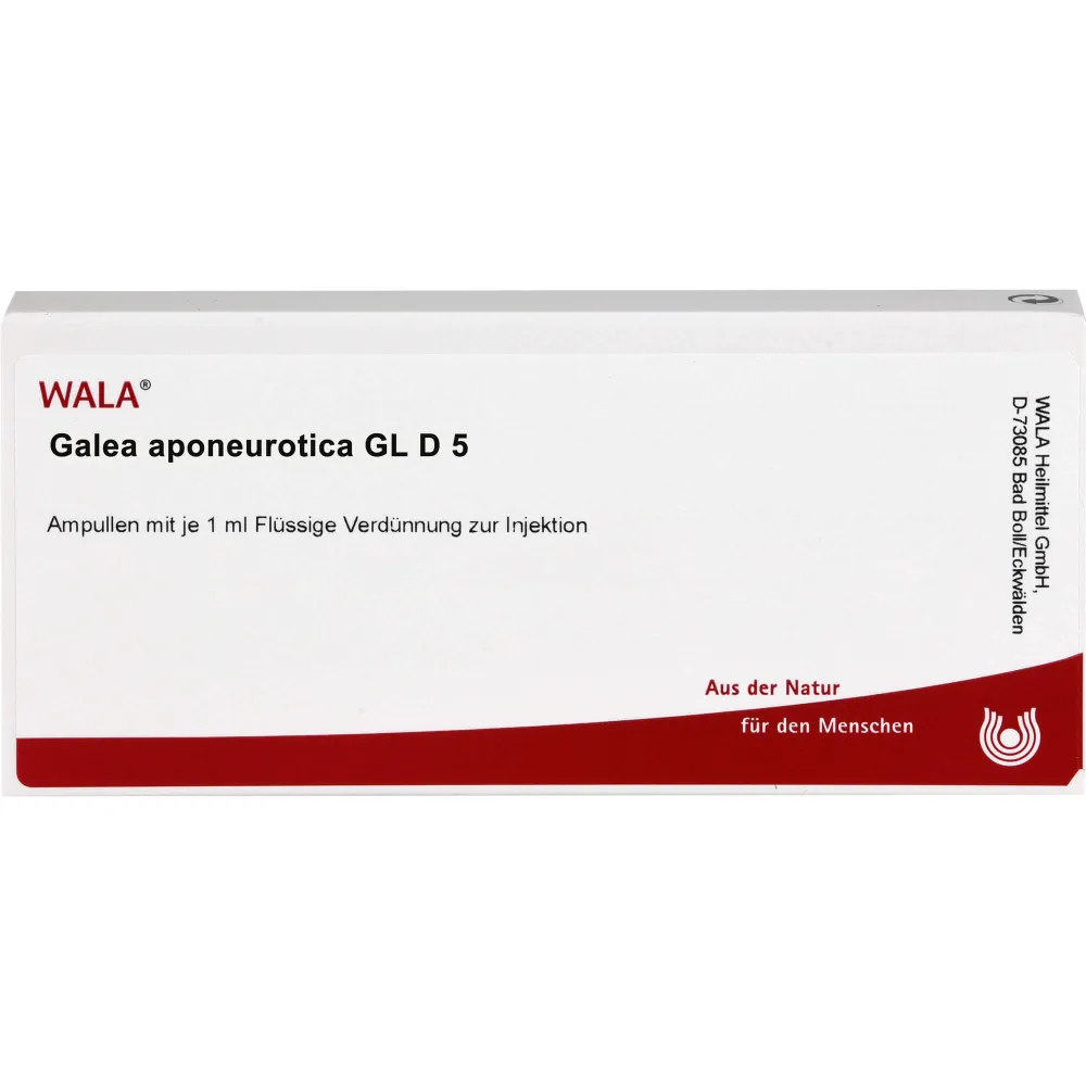 Galea aponeurotica Gl D 5 Ampullen 10 ml