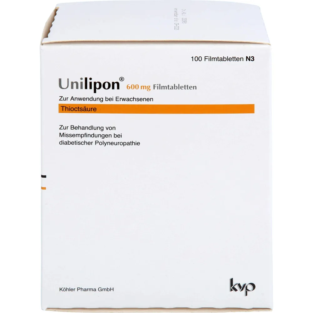 Unilipon 600 mg Filmtabletten 100 St