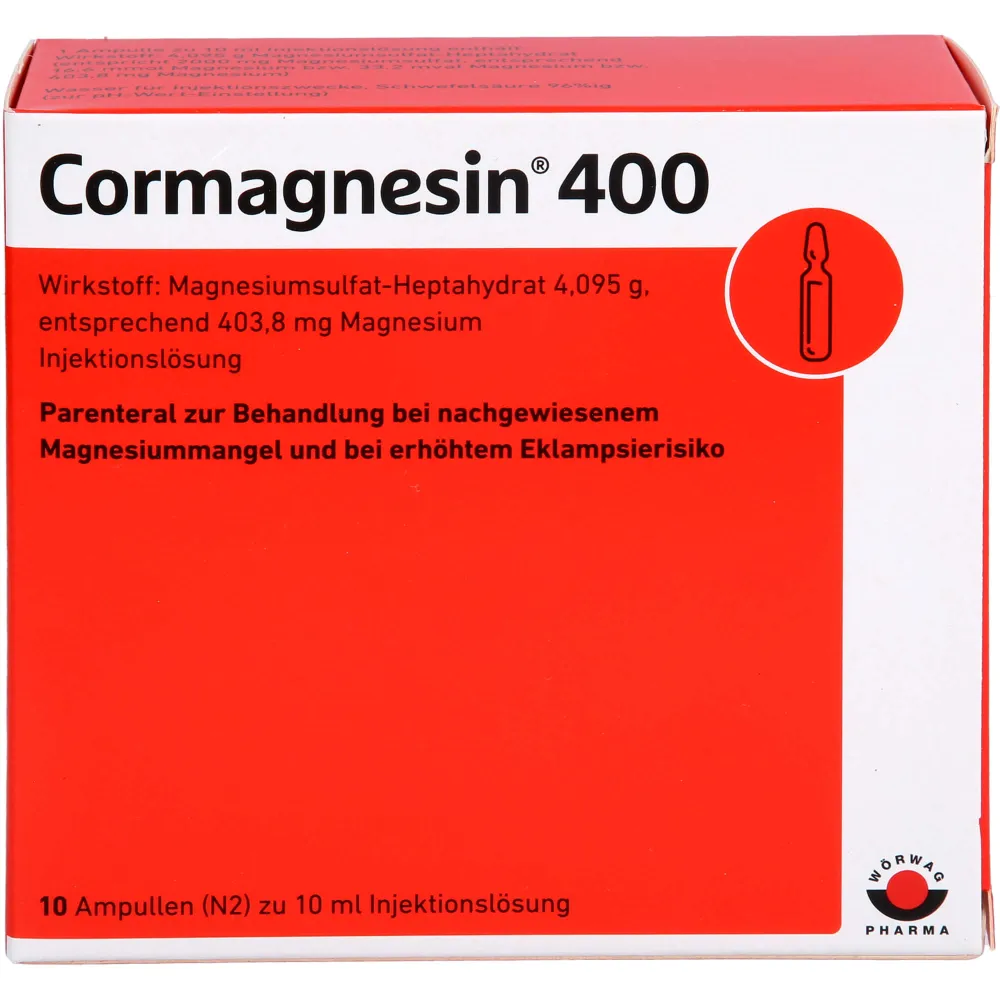 Cormagnesin 400 Ampullen 100 ml