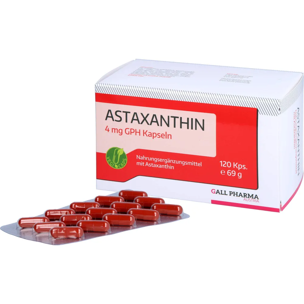Astaxanthin 4 mg Gph Kapseln 120 St