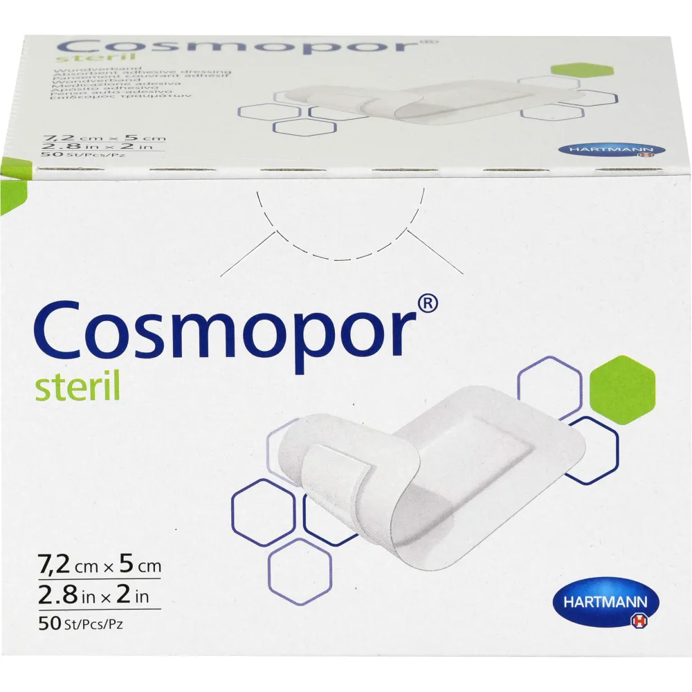 Cosmopor steril Wundverband 5x7,2 cm 50 St