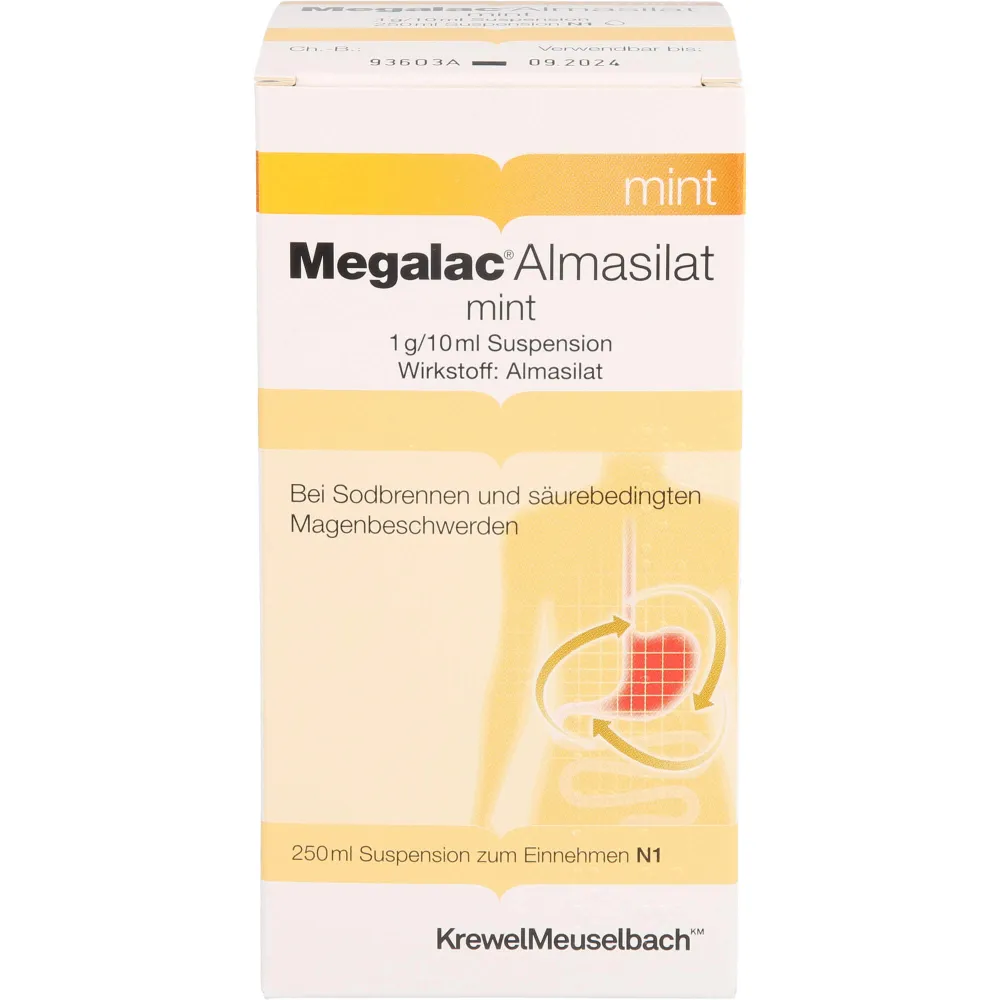 Megalac Almasilat mint Suspension 250 ml
