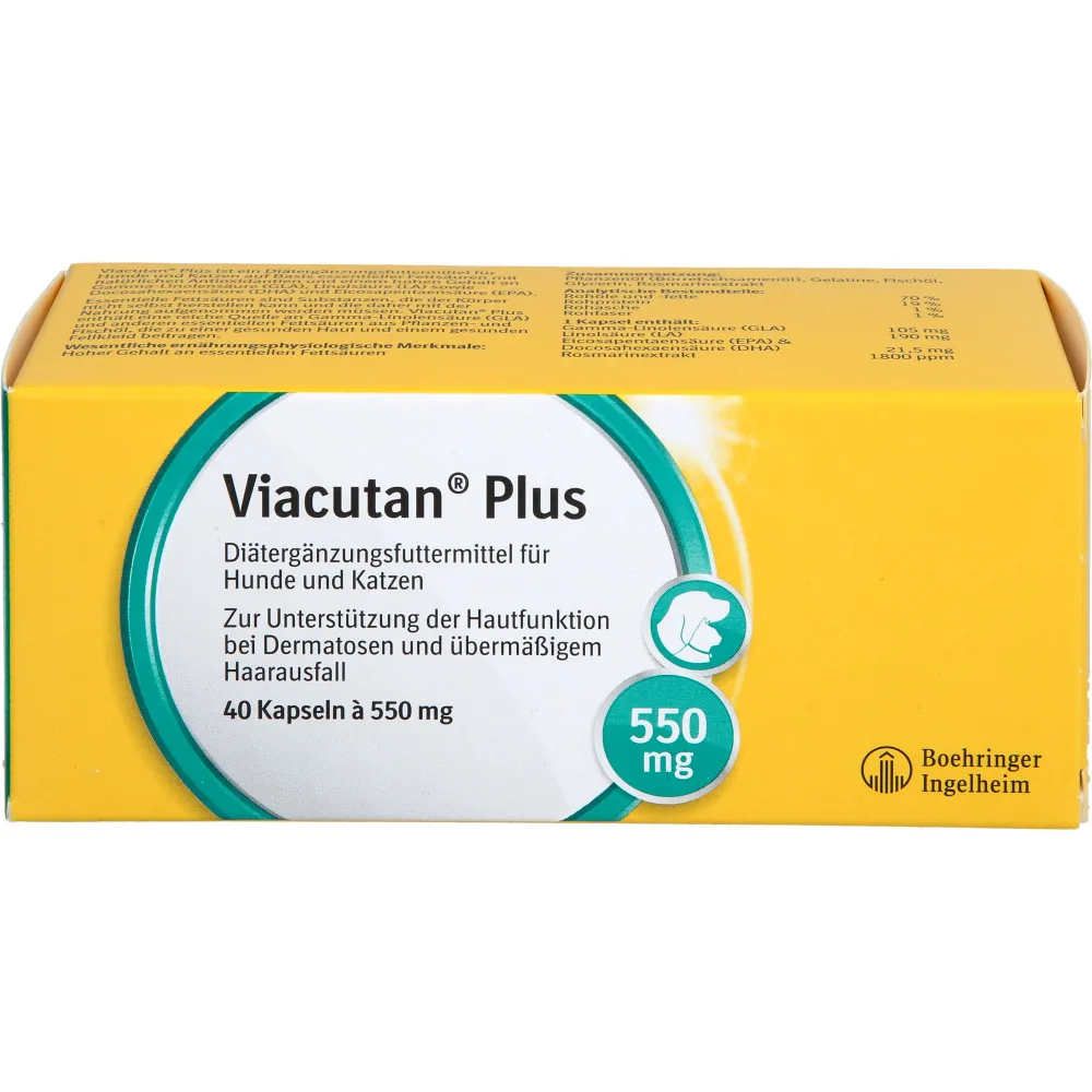 Viacutan Plus Kapseln vet. 40 St