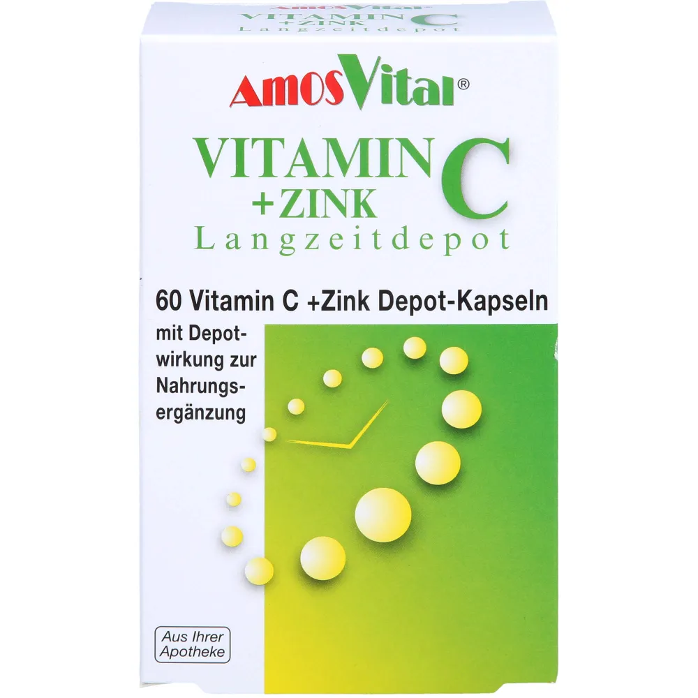 Vitamin C+Zink Depot Kapseln 60 St