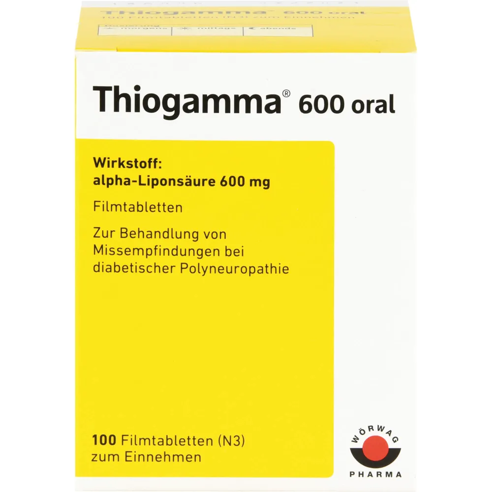 Thiogamma 600 oral Filmtabletten 100 St