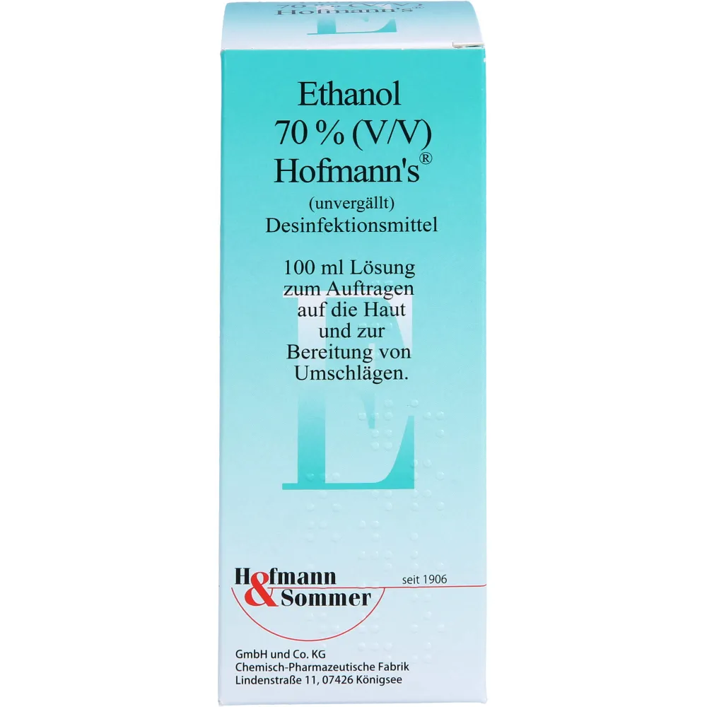 Ethanol 70% V/V Hofmann's 100 ml