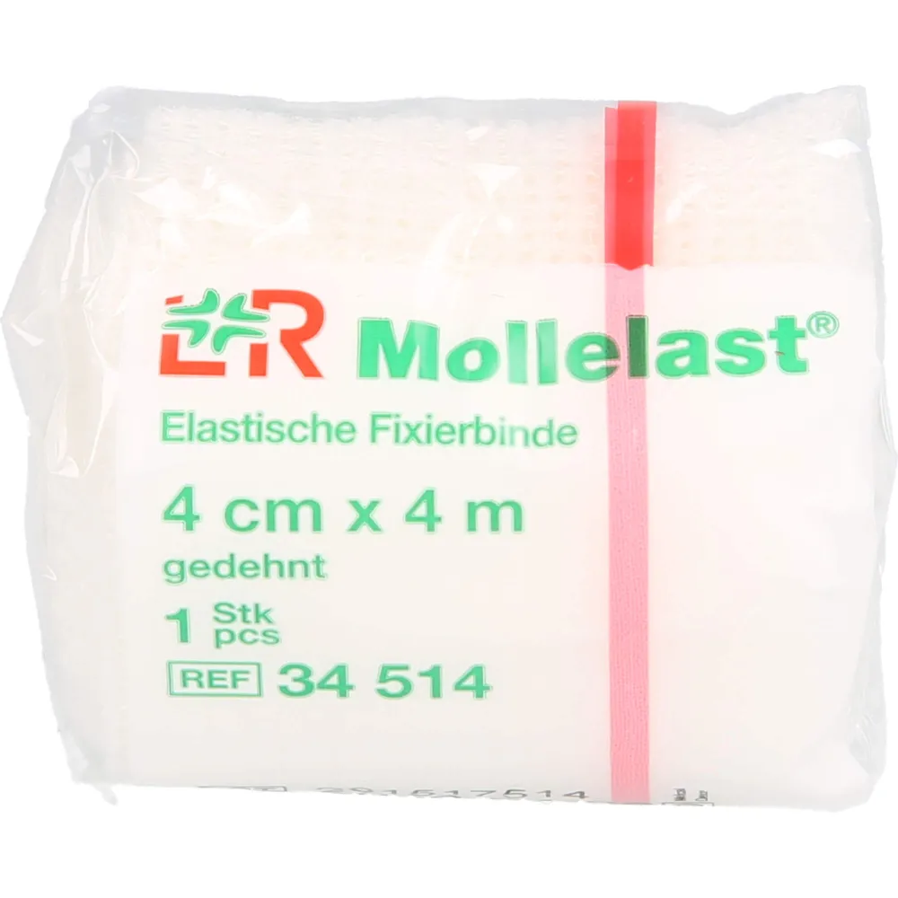 Mollelast Binden 4 cmx4 m weiß 1 St