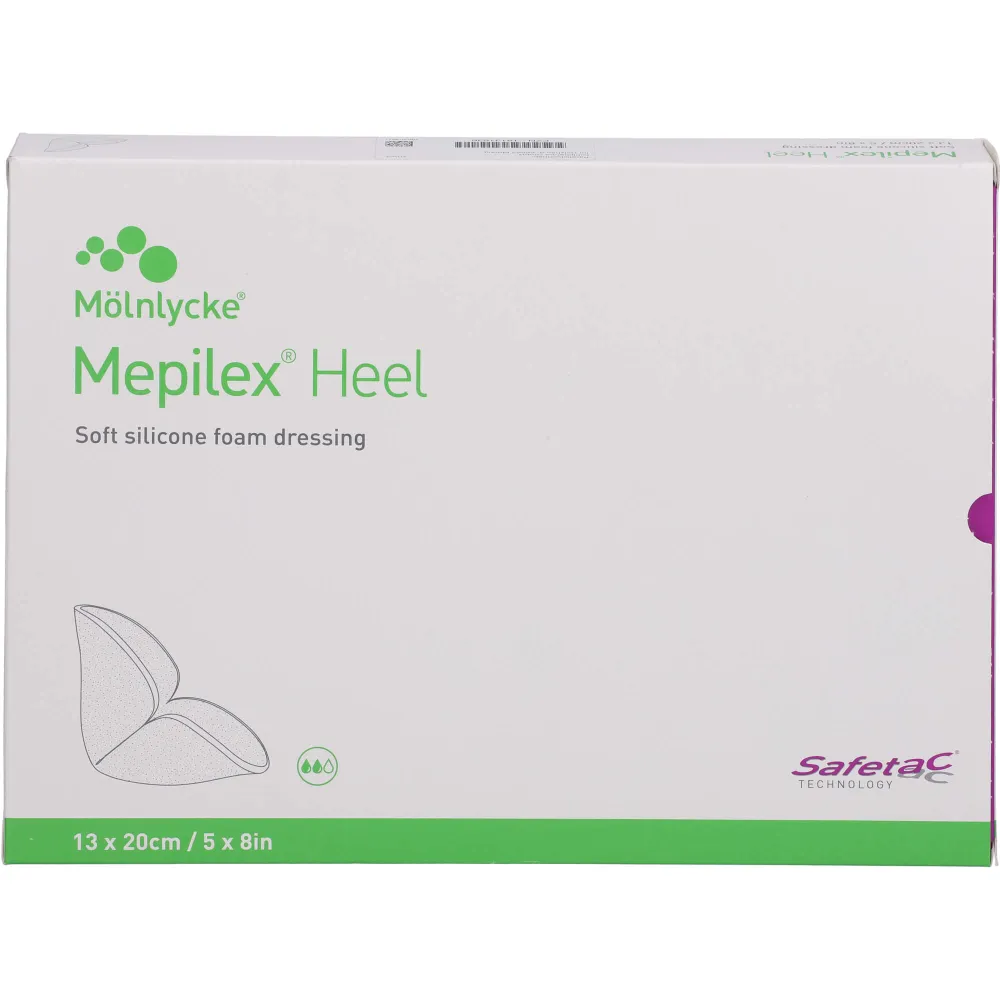 Mepilex Heel Schaumverband 13x20 cm steril 5 St