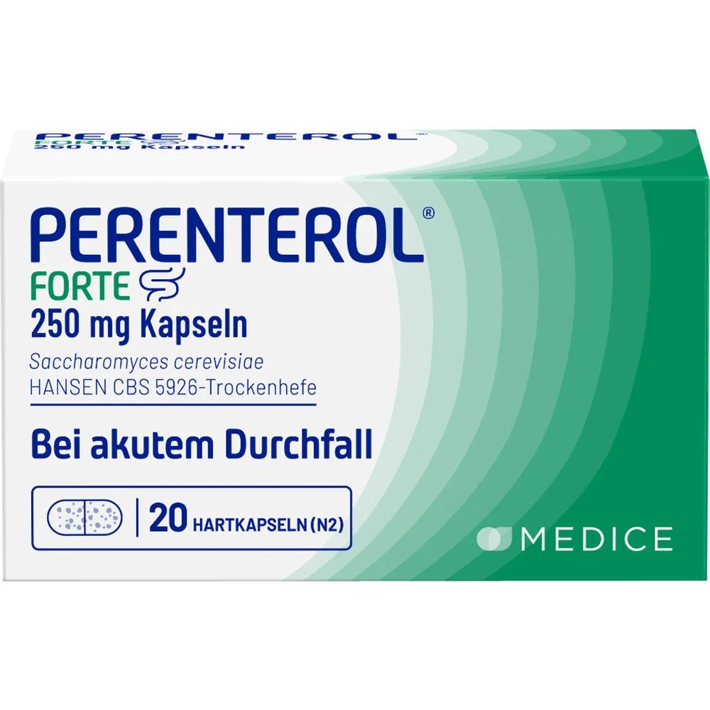Perenterol forte 250 mg Kapseln 20 St