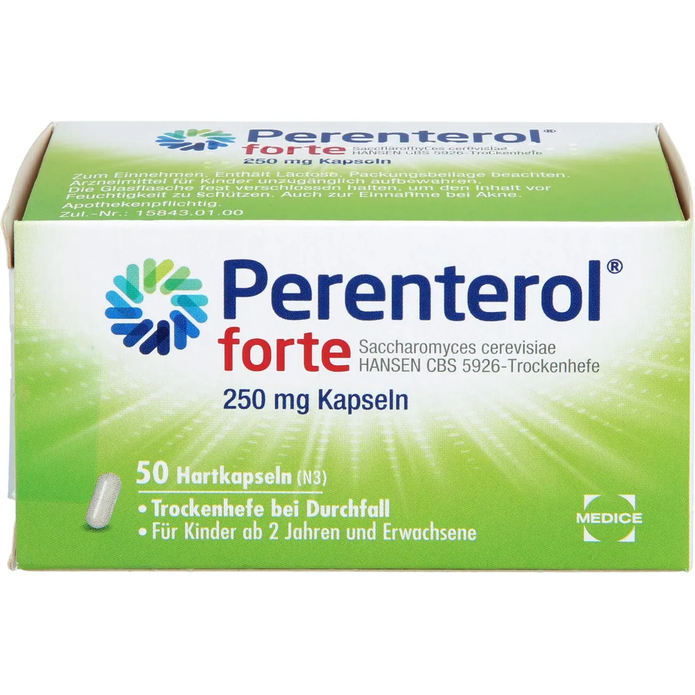 Perenterol forte 250 mg Kapseln 50 St