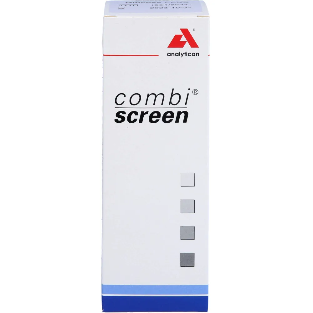 Combiscreen Glucose Plus Teststreifen 50 St