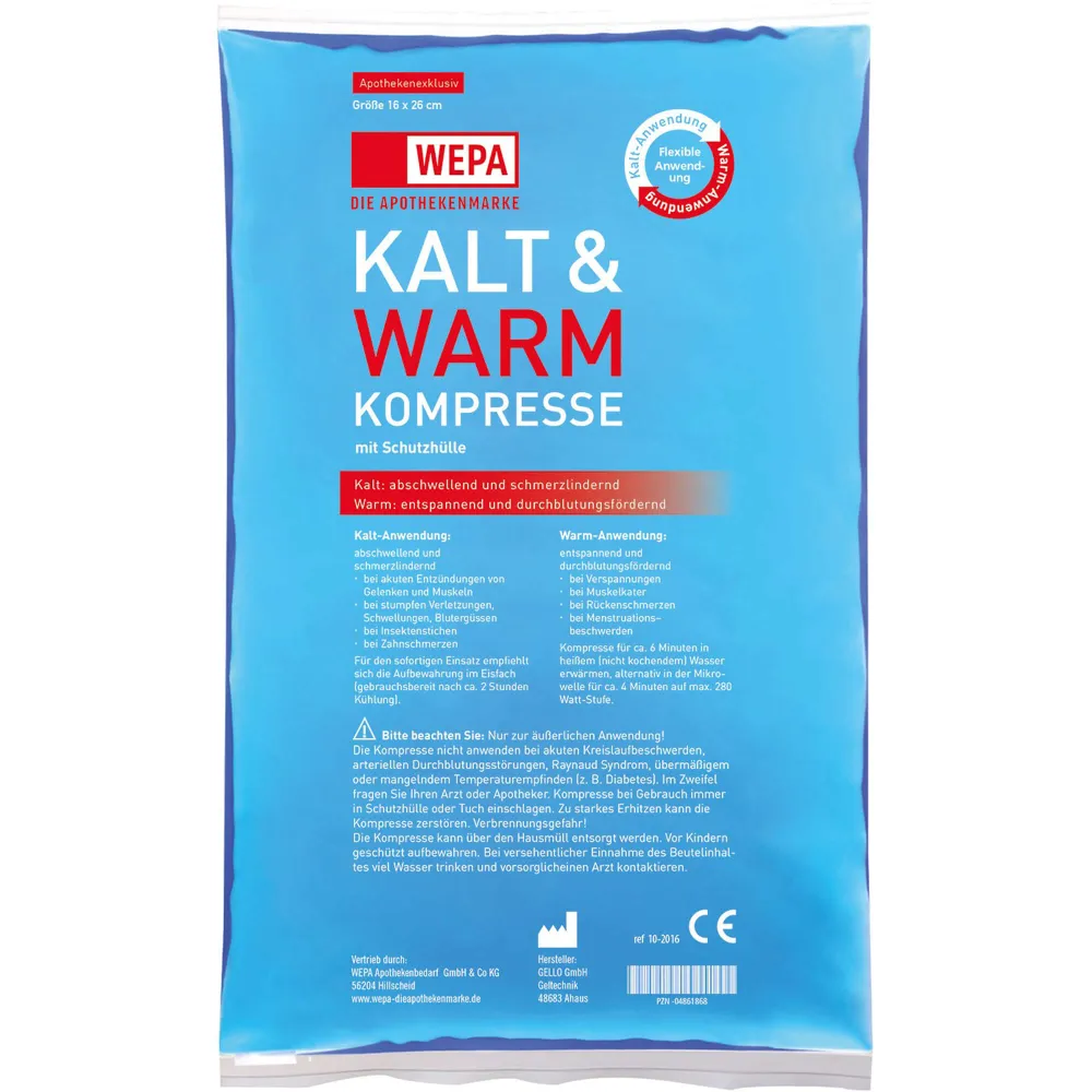 Kalt-Warm Kompresse 21x40 cm 1 St