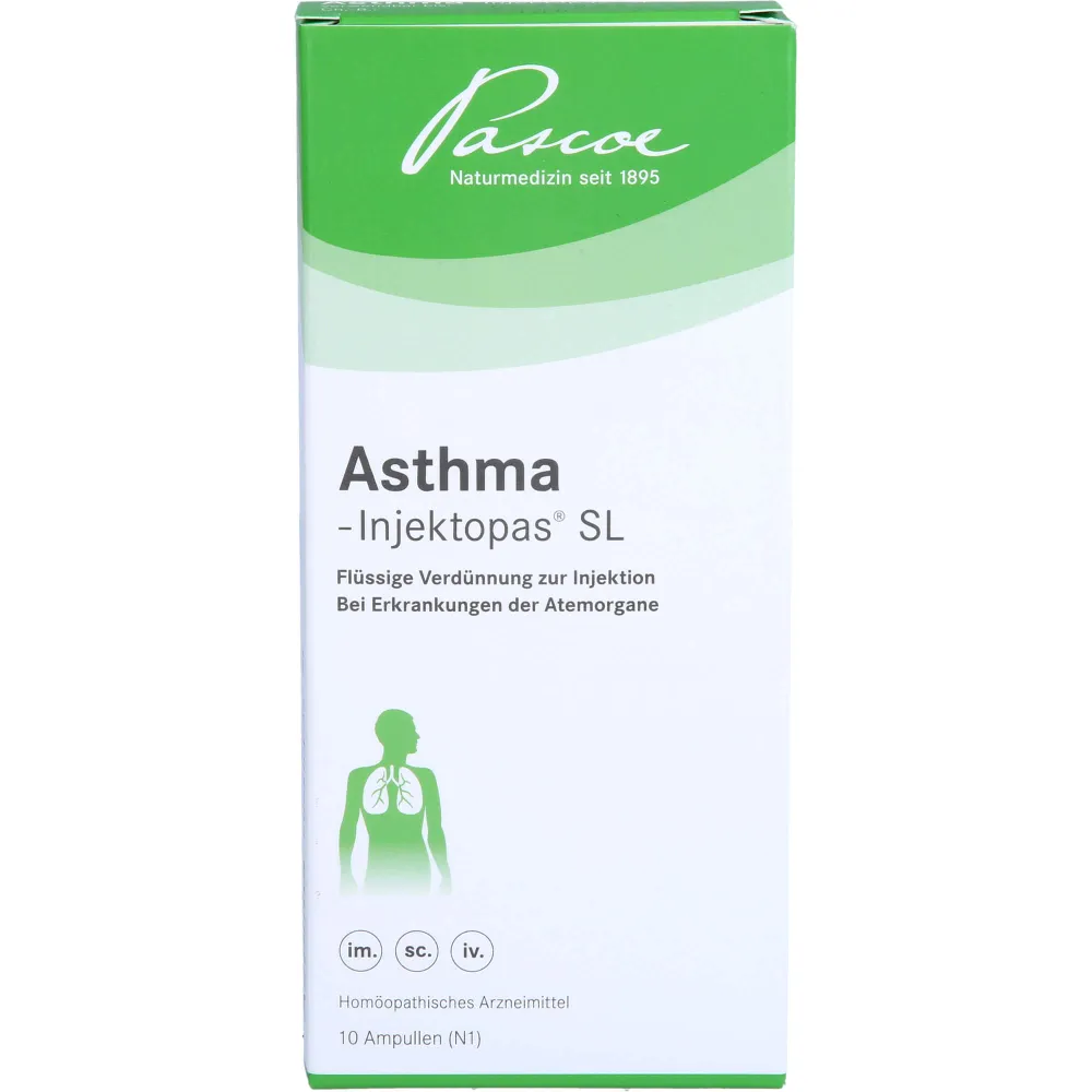 Asthma Injektopas Sl Ampullen 20 ml