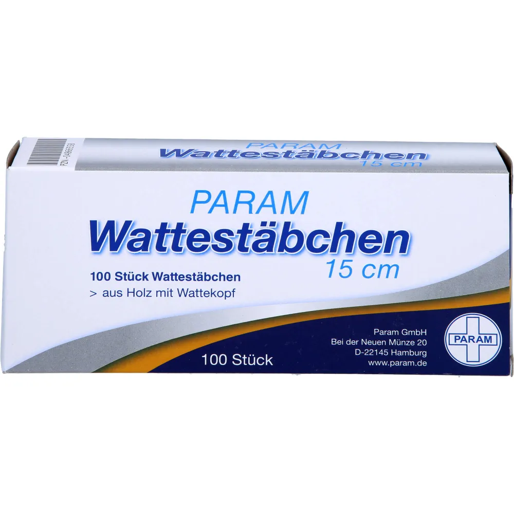Wattestab m.Wattekopf 15 cm 100 St