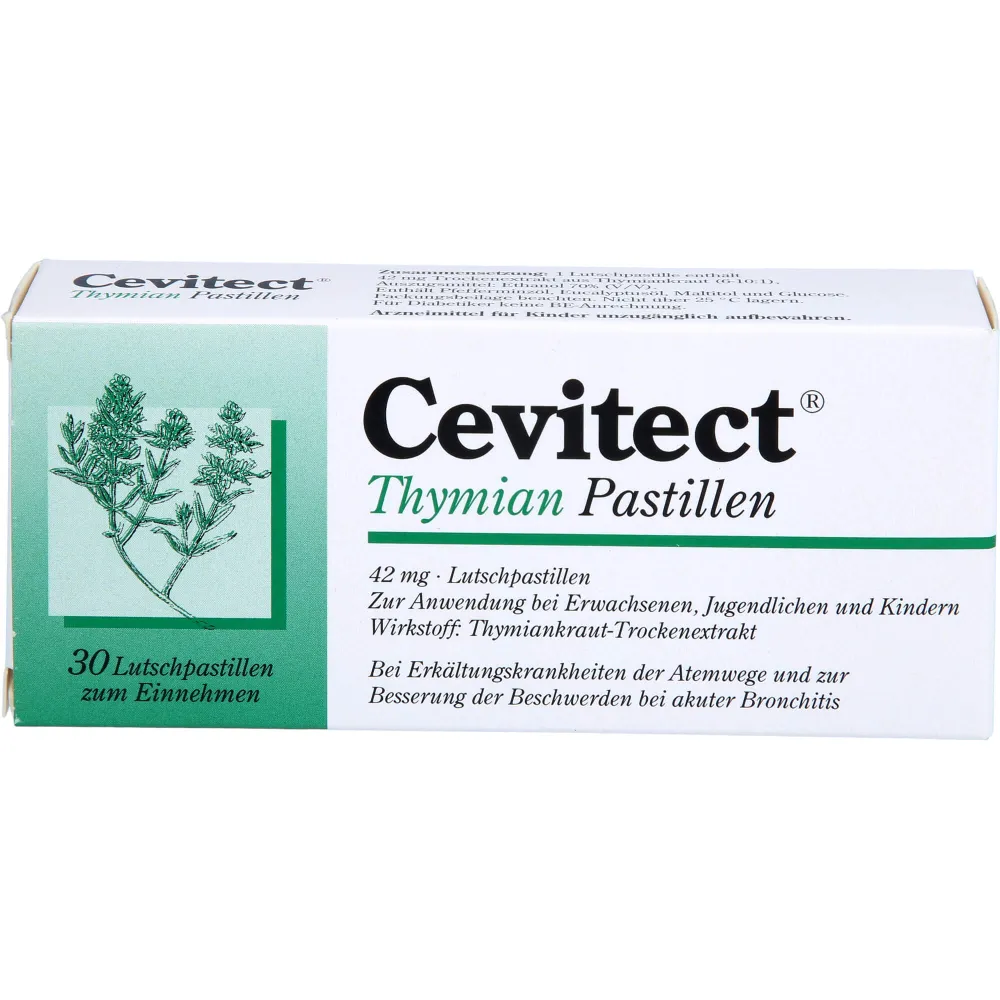 Cevitect Thymian Pastillen 30 St