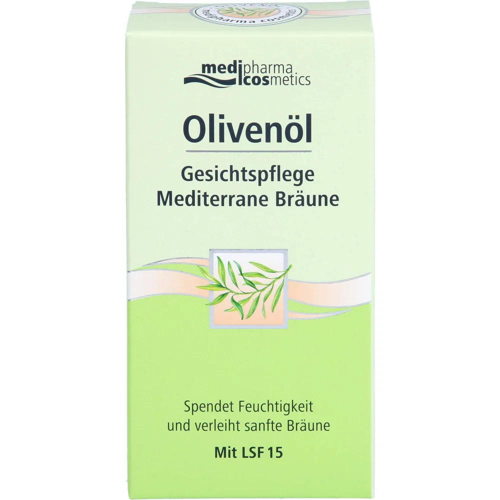 Olivenöl Gesichtspflege Creme mediterrane Bräune 50 ml