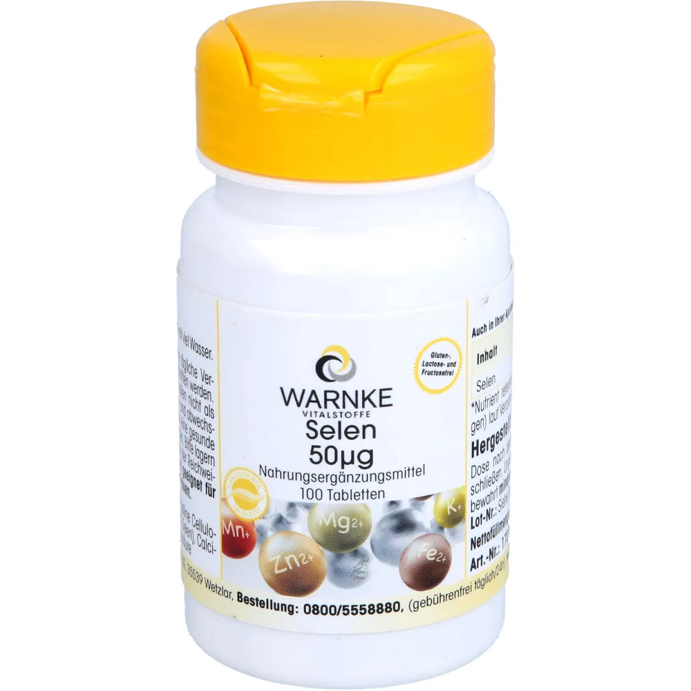 Selen 50 µg Tabletten 100 St