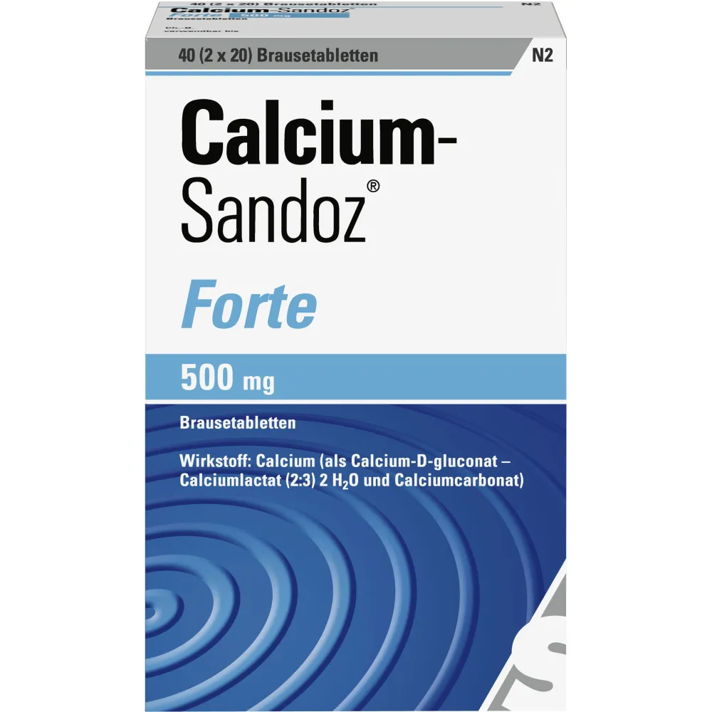 Calcium Sandoz forte Brausetabletten 40 St