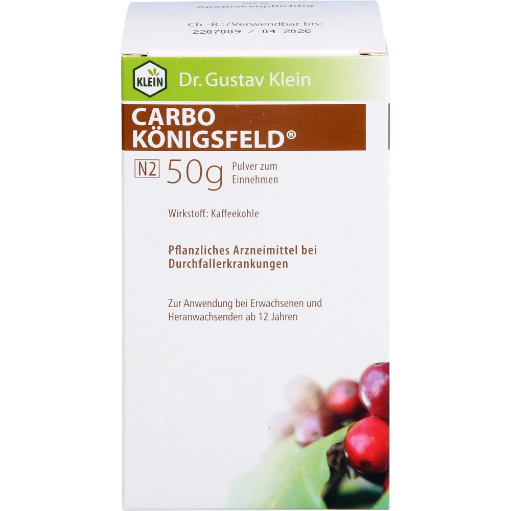 Carbo Königsfeld Pulver 50 g