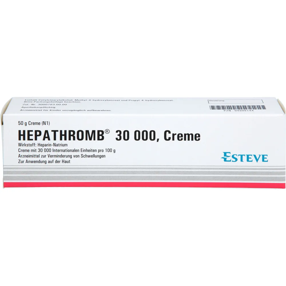 Hepathromb Creme 30.000 50 g