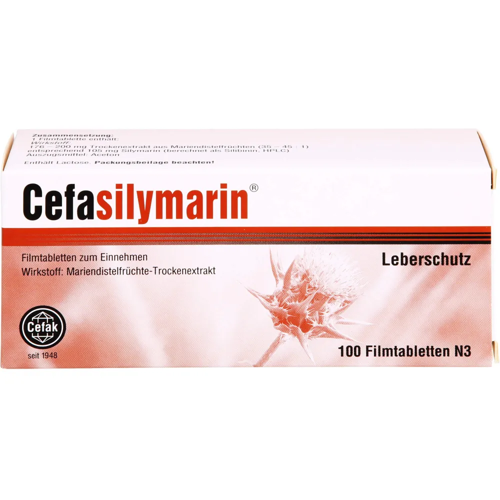 Cefasilymarin Filmtabletten 100 St