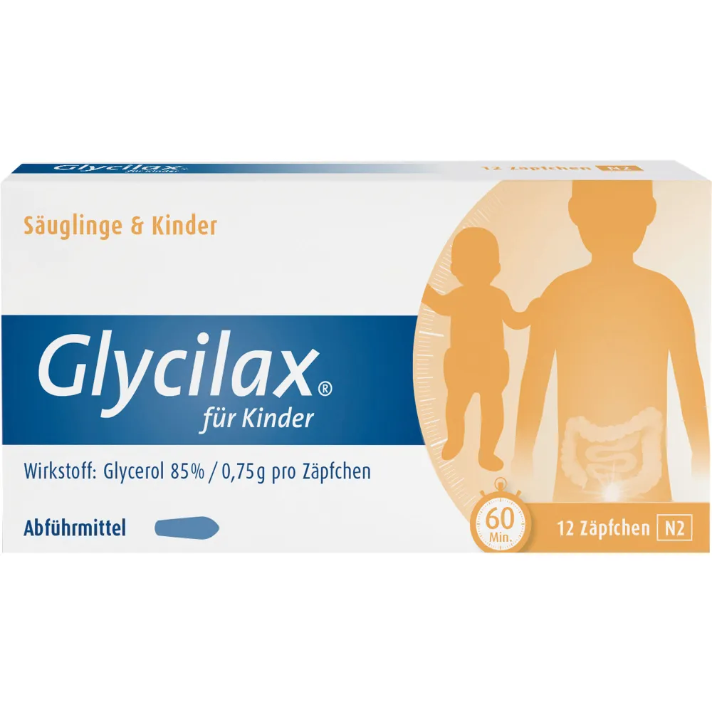 Glycilax Suppositorien für Kinder 12 St