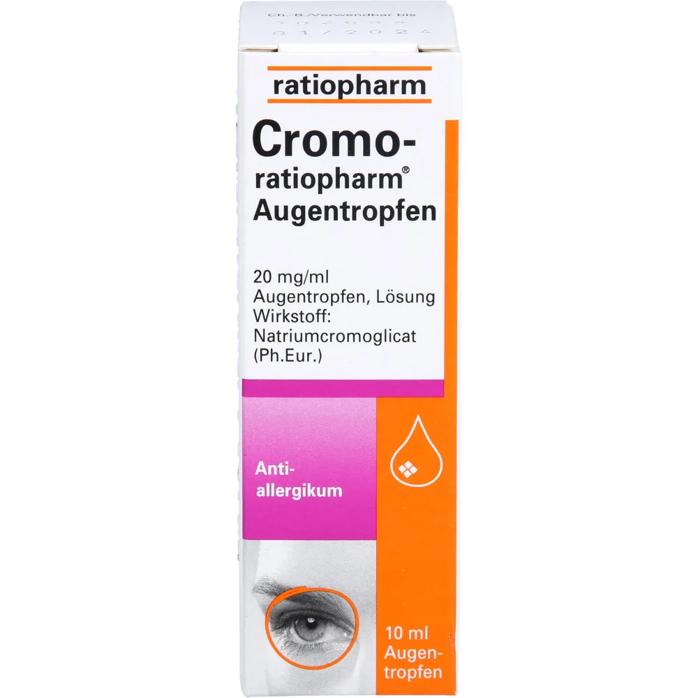 Cromo-Ratiopharm Augentropfen 10 ml