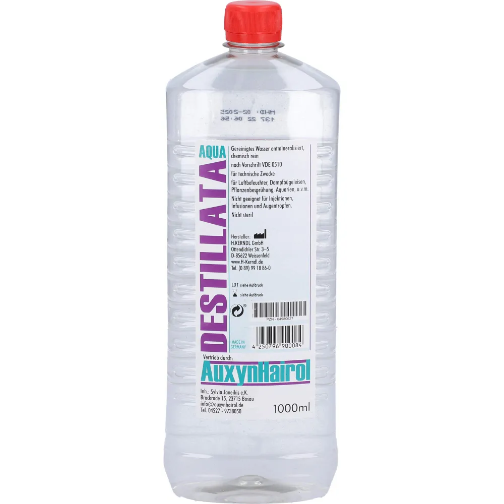 Destiliertes Wasser Aquadest 1000 ml