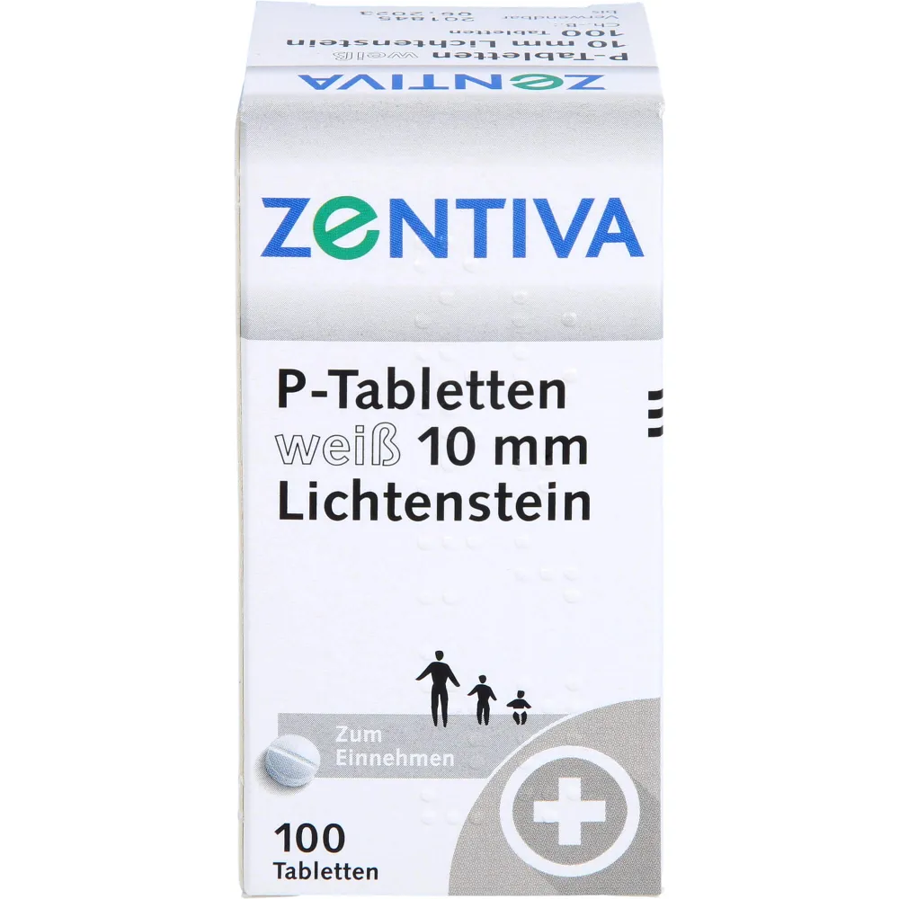 P Tabletten weiß 10 mm 100 St