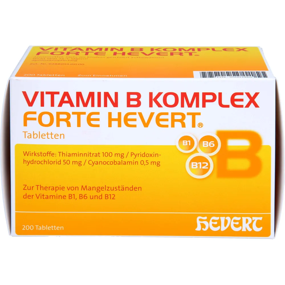 Vitamin B Komplex forte Hevert Tabletten 200 St